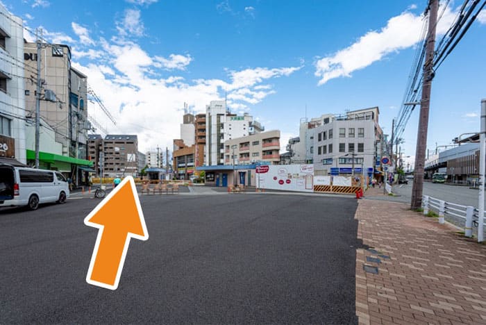 クリニックへの道順4